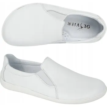 Dámské tenisky BAREFOOT Dámské minimalistické nazouváky 1308POL bílé 39