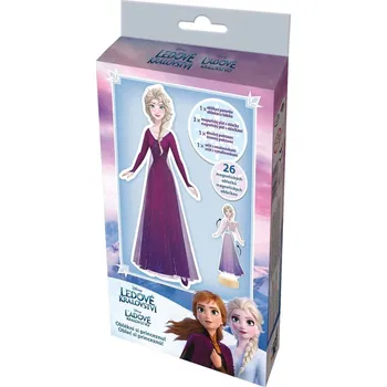 JIRI MODELS Magnetické oblékání s omalovánkou Ledové království