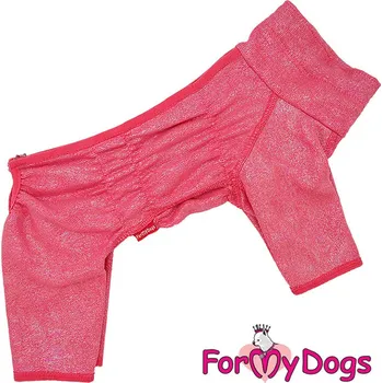 Obleček pro psa FOR MY DOGS Overal RED METALLIC, červený, Velikost: 16/L