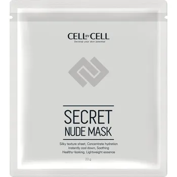 Pleťová maska CELL by CELL Secret Nude pleťová maska v plátě, proti vráskám, 1 ks