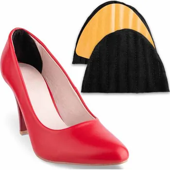 Prodyšné samolepicí patičky do bot proti otlakům, černé-0,8 cm