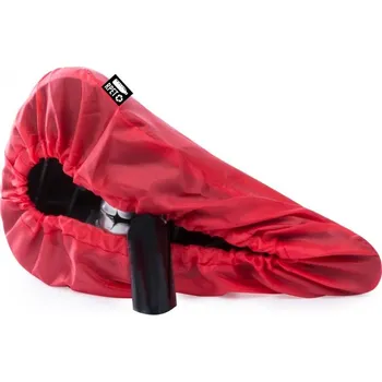 Sedlo na kolo Reklamní Bapox RPET potah na sedlo kola, červená