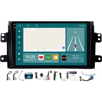 Autorádio AUTORÁDIO S NAVIGACÍ BLUETOOTH ANDROID CARPLAY FIAT SEDICI 2006-2013 8/256GB SIM