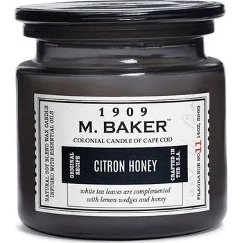 Svíčka Sójová vonná svíčka Citron Honey Colonial Candle