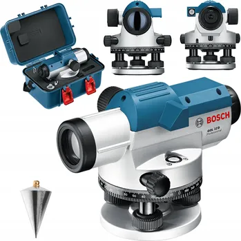 Nivelační přístroj Optický nivelační přístroj Bosch GOL 32 D 120 m IP54