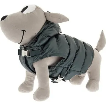 Obojek pro psa Ferribiella Péřovka s kšírky 2v1 GHIACCIO zelená, Velikost: 35 cm