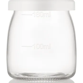 Sklenice Skleněná zavařovací sklenice do jogurtovače 180 ml