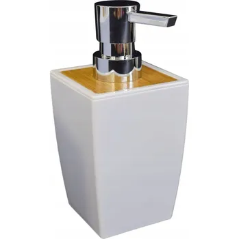 Dávkovač mýdla Sepio Ruční dávkovač mýdla na pracovní desku 370 ml bílý