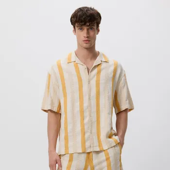 Pánská košile Reserved - Košile comfort fit - jantarová - 8465H-18P - 8465H-18P-XL