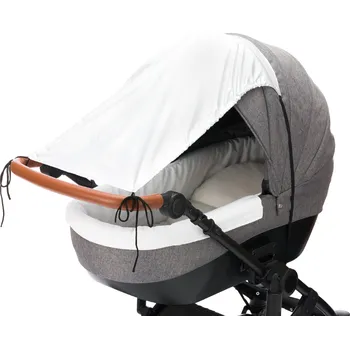 Přeprava dětí Fillikid Sluneční clona na kočárek silver UV50+