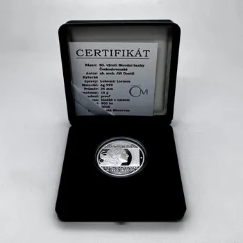 2006 - Stříbrná medaile 80. výročí Národní banky Československé