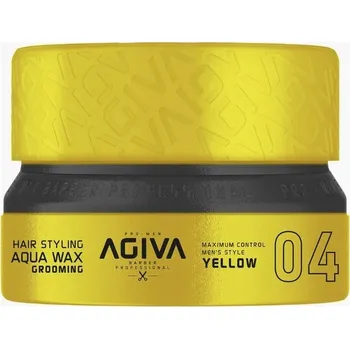 Stylingový přípravek Agiva vosk na vlasy grooming 04 yellow 155ml s Panthenolem a Keratinem