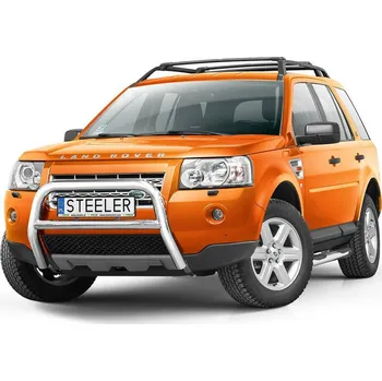 Auto-moto Přední ochranný rám nerez s EC homologací, Land Rover Freelander II, 2007-2014