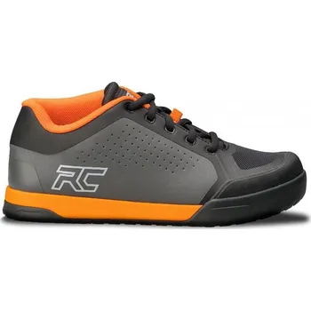 Pánské cyklistické tretry Boty Ride Concepts Powerline- pánské šedá oranžová 45