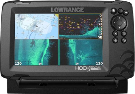 Echolot Lowrance Hook Reveal 7 Tripleshot