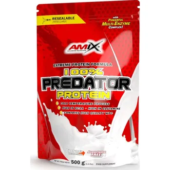 Protein Amix 100% PREDATOR Protein 500g, Vanilka