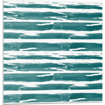 Dlažba Vinylové samolepící dlaždice S Potiskem Pásy v jemném vzoru 9x30x30