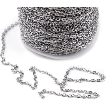 Řetízek Řetízek z nerezové oceli 2mm - 1m
