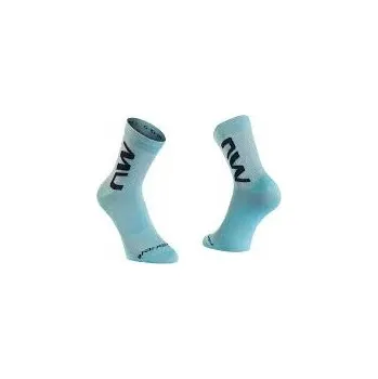 Pánská móda Ponožky pánské Northwave Extreme Air Mid, velikost 40-43, modrá (blue surf)