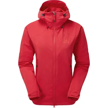 Pánská softshellová bunda Dámská bunda MOUNTAIN EQUIPMENTW's Frontier Hooded Jacket Capsicum Red S