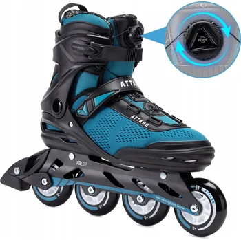 Kolečkové brusle Pánské Kolečkové Brusle ATTABO OneFoot modré 43 Hliníkový rám