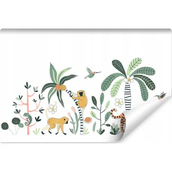 Fototapeta Fototapeta pro děti zvířátka džungle 90x60
