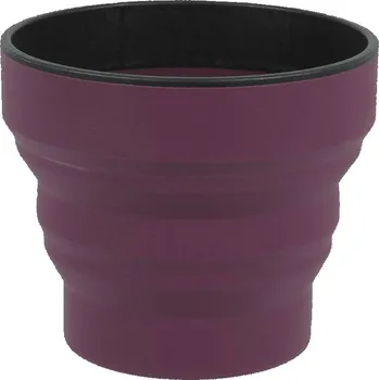 Outdoor vaření Lifeventure Skládací kelímek, silikonový, 350 ml Barva: Fialová - doprava zdarma od 1499 Kč