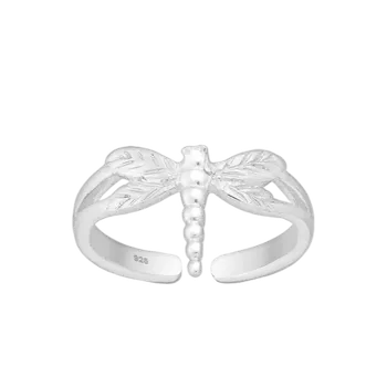 Prsten DRAGONFLY stříbrný prstýnek na nohu