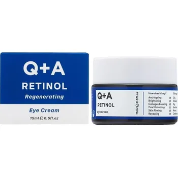 Péče o oční okolí Q+A Regenerační oční krém s retinolem 15 ml
