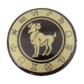 Obraz Černý Magnet se znamením zvěrokruhu Beran