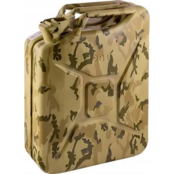 Kanystr Kovový kanystr 20 litrů KAMUFLÁŽ PL Desert (Pouštní)