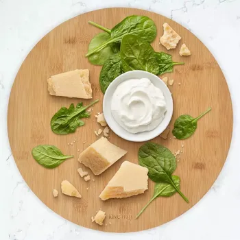 Kuchyňské prkénko Krájecí prkénko Kinghoff bambusové 1 ks