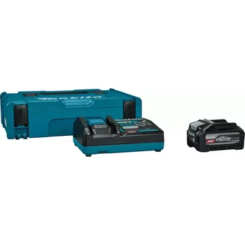 Startovací sada Makita Li-ion XGT 40V 1ks BL4040F+DC40RA+ Makpac