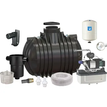 nádrž Gera Tec - Nautilus Sada HOME - nádrž ATLANTIS 7000 s jednotkou WILO Rain-1