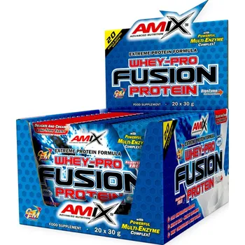 Protein Amix Whey-Pro FUSION Modrá malina, 20x30g