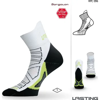 Pánské ponožky RPC funkční ponožky vhodné na běh a různé sporty - Bílá 096 / (42-45) L / Bílá