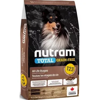 Krmivo pro psa T23 Nutram Total Grain Free Turkey, Chicken, Duck Dog 3x11,4kg