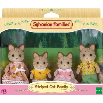 Sylvanian Families Rodina pruhovaných koťátek 5180