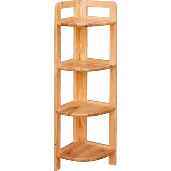 regál Max-i Dřevěný rohový regál GR-134 | výška 126 cm