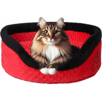 Pelíšek pro psa PELÍŠEK SPANÍ PRO KOČKY BUDKA POTAH KOTEC POLŠTÁŘ POHOVKA KOČKA 55x18x39