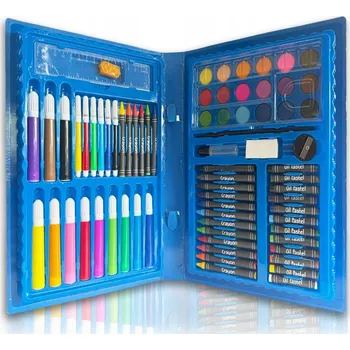 kreativní sada Malířská Sada v kufříku Malování Kreativní pro děti Umělecké barvy 80dílná