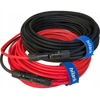 Napájecí kabel SADA SOLÁRNÍCH FOTOVOLTAICKÝCH PRODLUŽOVACÍCH KABELŮ MC4 PRO PANELY 1x6mm 2x2m