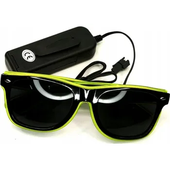 LED SVÍTÍCÍ BRÝLE BLIKAJÍCÍ NA PÁRTY A AKCE