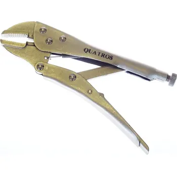 Kleště QUATROS Rychloupínací, samosvorné kleště 250 mm- rovné čelisti QS53017