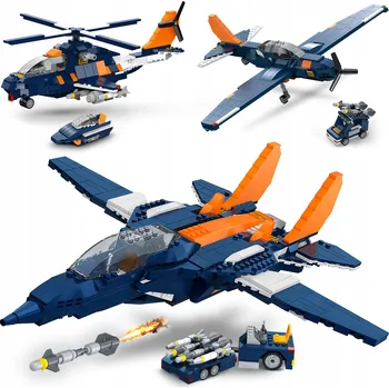 ostatní stavebnice DÁRKOVÁ SADA DÁREK LETADLA 3v1 STAVEBNICE