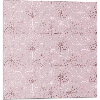 Obraz Samolepicí vinylové obklady na zeď – Vzor s paprskovitými hvězdami 20x20x20 cm