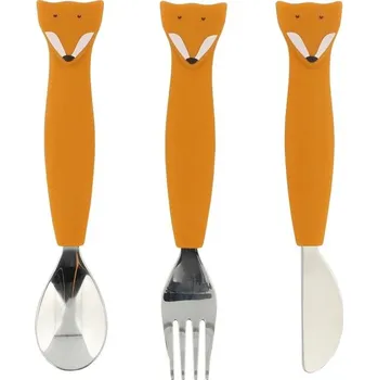 Příbor TRIXIE Silikonový příbor 3-pack Mr. Fox