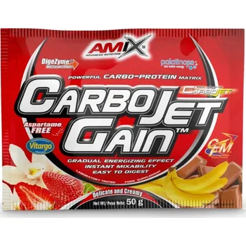 Protein Amix CarboJet™ Gain Jahoda, 20x50g