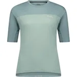 Dámské cyklistické tričko Mons Royale Diversion Merino Bike Jersey Ss Wmns Dew / Desert Sage