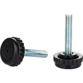 Nivelační přístroj Nivelační nožička s plastovou základnou průměr 30mm, M8, H 60mm